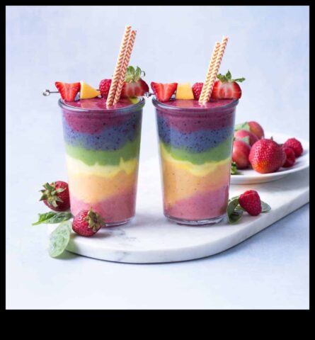 Rainbow Revival Smoothie'lerinizi Güçlendirmek İçin Renkli Bir Kılavuz